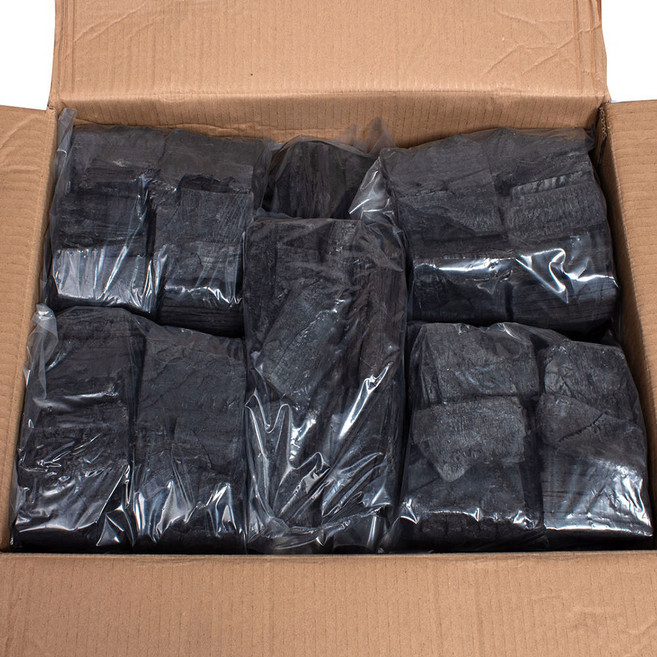 대상참숯 숯불구이 바베큐 대용량 캠핑 펜션 업소용 야외용 벌크 / 개별포장(800gx25봉) 20kg, 25개, 800g