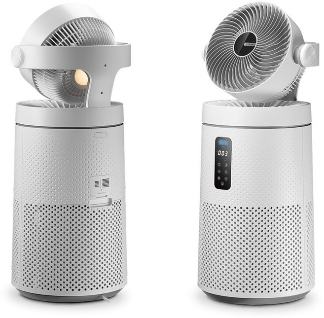 風扇設計 多重過濾 簡約時尚 低噪音運行 健康舒適, 白色, 【奇美CHIMEI】AP-09FRC1智能空氣清淨機