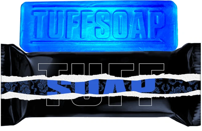 TUFFSOAP 터프소프 향수 비누 / UFC 챔피언 페레이라 비누 (블루), 3개입, 155g - 쿠팡