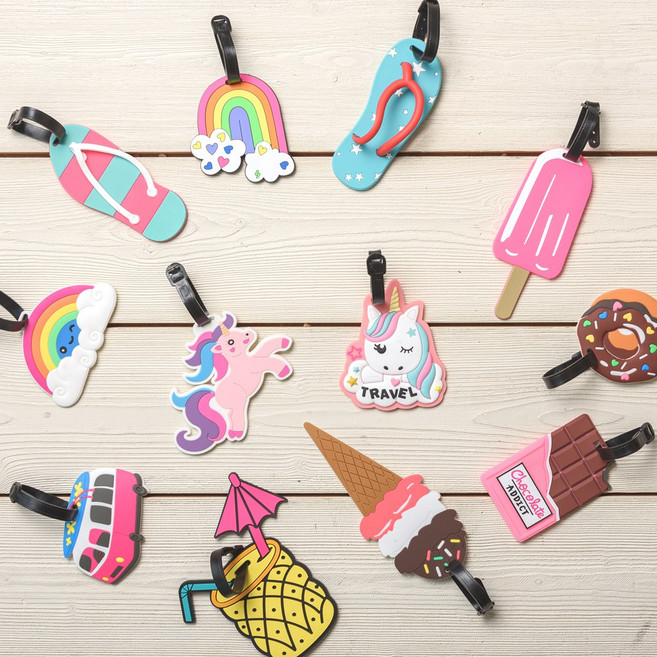 아이스타 캐릭터 여행가방 캐리어 네임택 20종