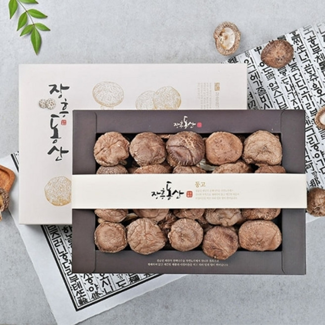 감동 장흥동산 표고 동고세트 300g, 1개