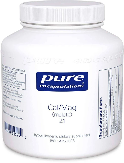 퓨어인캡슐레이션 Cal/Mag 2:1 캡슐, 1개, 180정 - 쿠팡