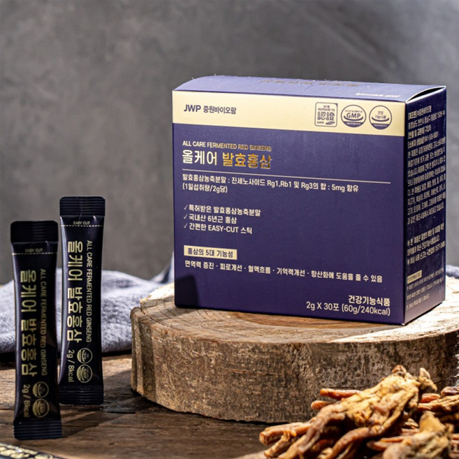 중원바이오팜 올케어 발효홍삼 2g 30포, 60g, 1개