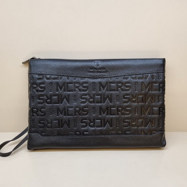 몽크로스 [뉴코아 창원점] 남성 손가방 그립감좋은 (소가죽) 클러치백 << 카드수납 8칸 >>