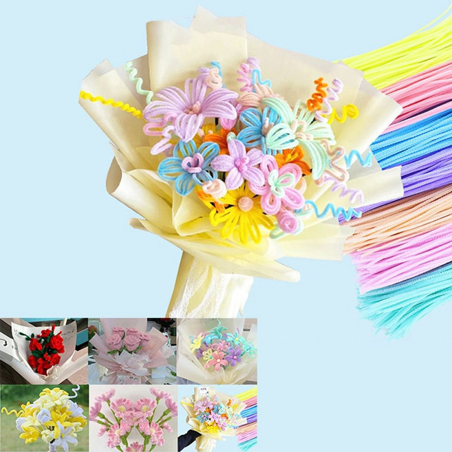 초보자 만들기 꽃다발키트 DIY 인테리어 성인용 취미 MWD70D4E, 핑크장미