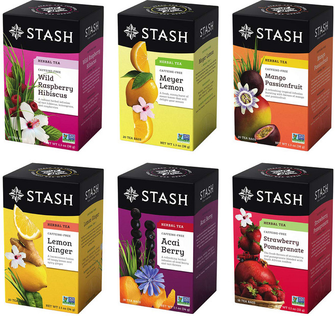 스태쉬티 어소트먼트 티 6종 세트, Fruity Herbal Tea, 1개