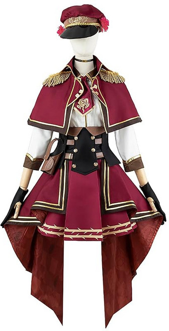 milky time 니지산지 로제 밀라 블록 코스프레 할로윈 VTuber 장미