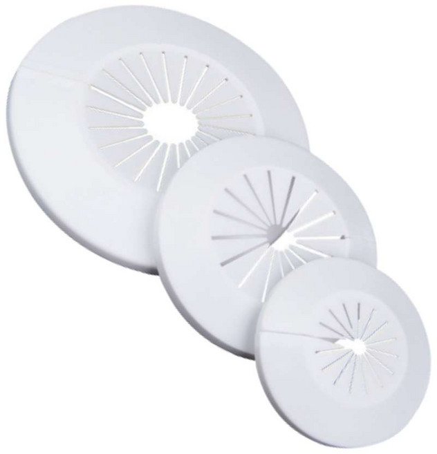 배관 홀 커버 구멍 하수구 배수관 우수관 PVC 덮개 마개 냄새차단, 16-40, 1개