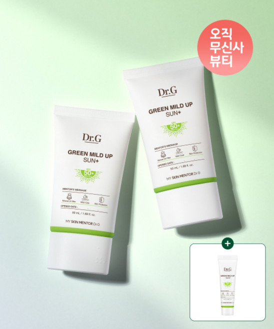 닥터지 그린 마일드 업 선 플러스 50mL x2개+10mL증정, FREE