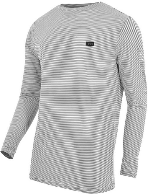 노무라 남성용 냉감 스트라이프 라운드 긴팔 쿨티셔츠 NR-880