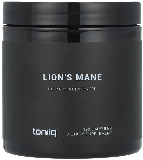 토니크 Toniiq Lions 노루궁뎅이 버섯 분말 120정(1정당 600mg) 1개, 60정 - 쿠팡