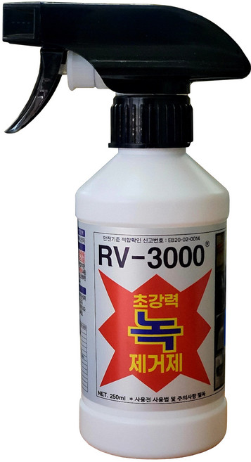 안전한 녹제거 모든 소재의 녹제거제, 1개, 1000ml