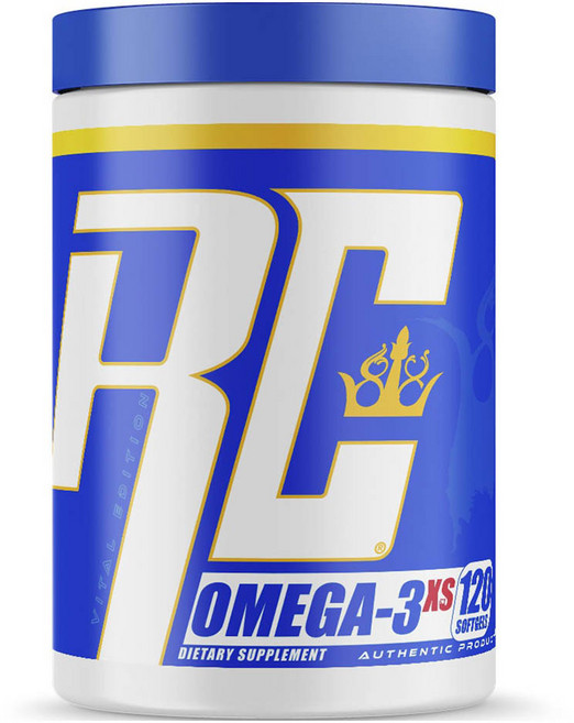 RONNIE COLEMAN Omega-3 XS魚油軟膠囊, 1罐, 120顆