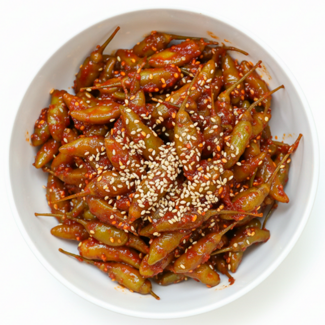규린이네 수제과일청 수제 산고추무침, 400g, 1개