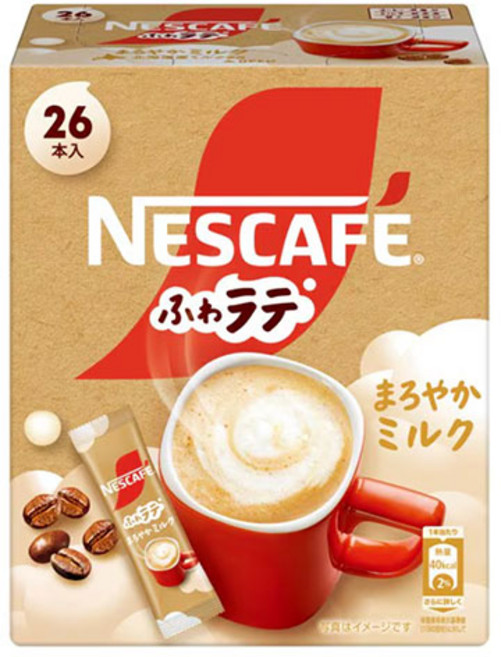 네스카페 폭신 라떼 스틱 순한 밀크맛, 1개, 7.9g, 26개입