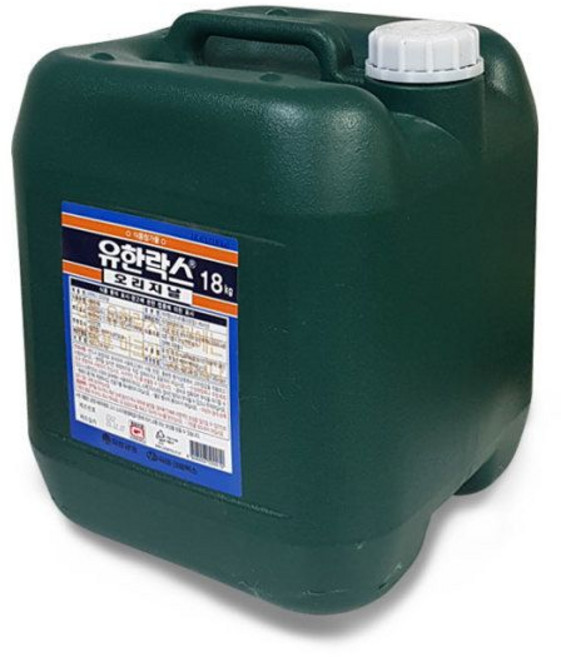 테온셀 유한락스 오리지널 말통 18kg (16.6L) /대용량 업소용 주방청소 바닥청소 살균제, 유한락스 오리지날 말통 18kg (16.6L) 대용량, 1개