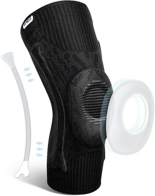 TORDO 무릎보호대 무릎관절보호대 야외 스포츠 무릎 보호대 1세트2P 일상 슬개골&반월판 손상 보호 일상 보호 여러운동 적합 무릎보호대추천, 2개