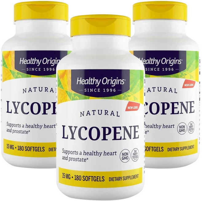 헬시오리진스 라이코펜 15mg 소프트젤, 180정, 3개 - 쿠팡