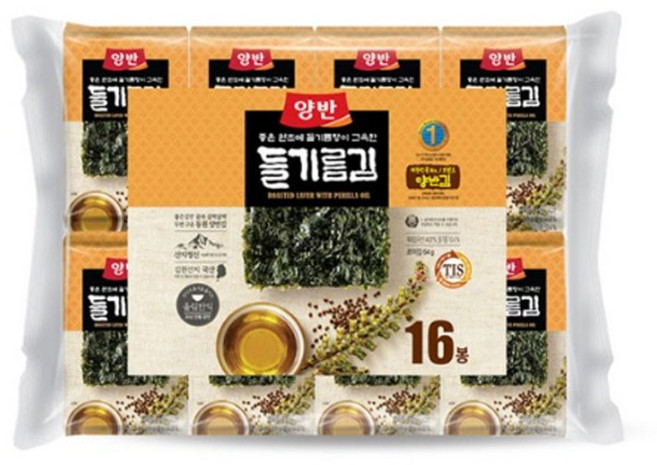 동원 들기름김 식탁 8p, 4g, 32개