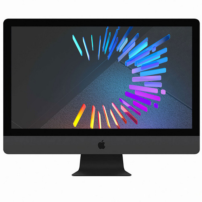 중고 애플 아이맥 프로 A1862 인텔 제온 W-2150B 32G SSD 4TB Radeon Pro Vega 56 27인치 5K 기스 상품, MAC OS, 32GB, 다크 블랙