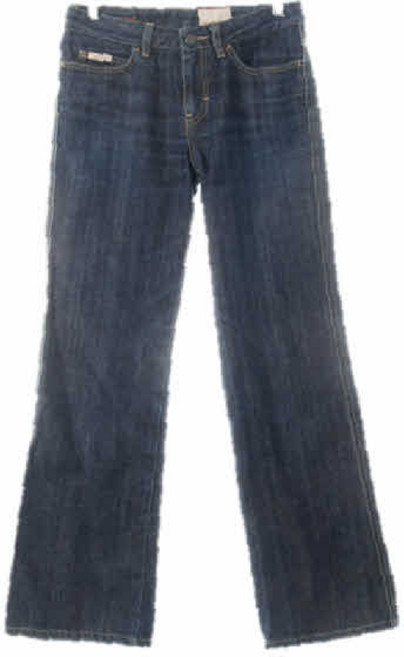 6051 캘빈클라인진 진청 데님 워시드세미나팔진 [26]