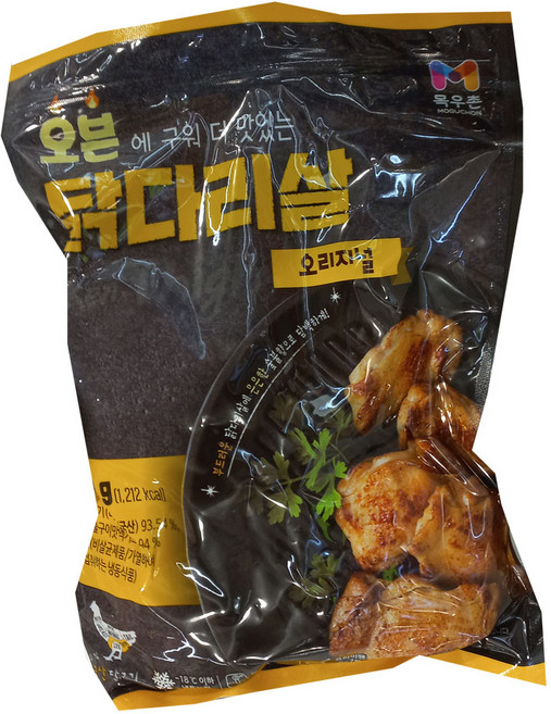 목우촌 오븐 닭다리살 오리지널 아이스포장, 600g, 1개