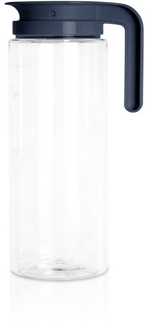 코멕스 국내산 트라이탄 물통 식당 대형 원형 물병 2L 차콜, 단품, 1개