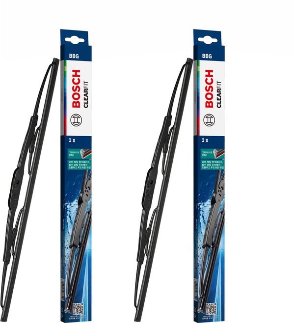 르노코리아 뉴SM3 600mm + 400mm 보쉬 클리어핏 Clearfit 와이퍼 2P