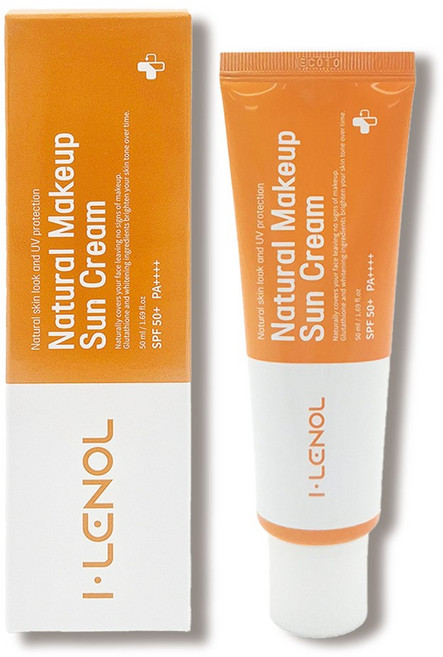 아이레놀 홍조+피부톤불균형+트러블자국 저자극 톤업크림 1.0 (21호 이하) SPF50+ 50ml 1개