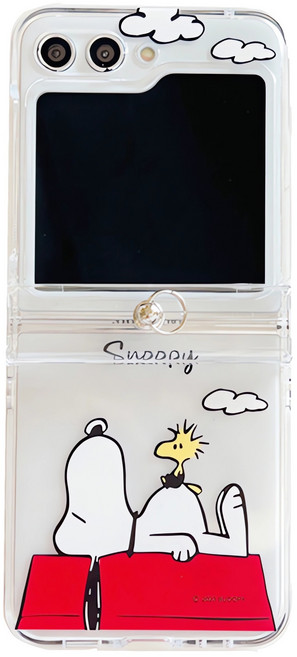 얌코 핸드폰 케이스 z플립3 z플립4 z플립5 z플립6 z플립7 힌지보호 스트랩 캐릭터 강아지