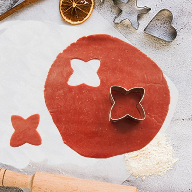 서울식품 냉동생지 맨치트 빨강쿠키반죽, 60g, 6개