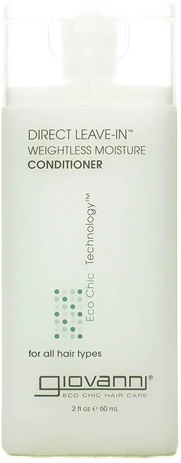 지오바니 다이렉트 리브-인 무게감 없는 모이스처 컨디셔너, 60ml, 1개 - 쿠팡