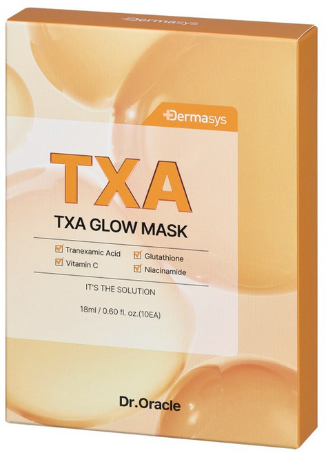 더마시스 트라넥삼산 글로우 마스크(10매1box), 1개, 10개입