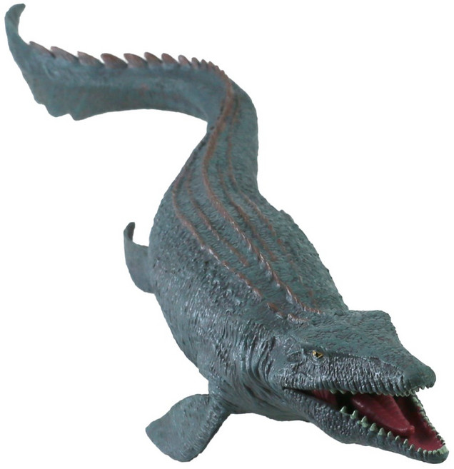 라푸유 쥬라기월드 모사사우루스 액션피겨 프라모델 인테리어소품 길이36.5센치 대형 공룡장난감 P626, 1개