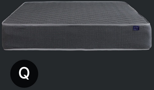 대한민국 딥몽 시그니처 한국인 체형 맞춤 설계 매트리스 허리에 좋은 침대 수면 단단한 사이드벽 미디엄 하드 Q, 중간 단단함, 24cm