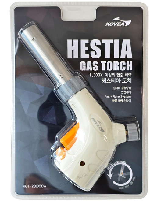 코베아 코베아 헤스티아 캠핑 토치 화이트, 아이보리, 1개