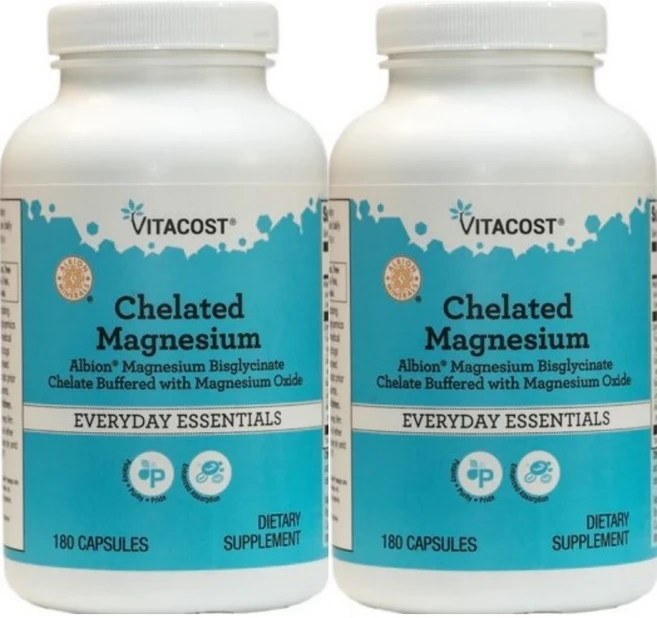 비타코스트 알비온 킬레이티드 마그네슘 콤플렉스, 2팩, 180정 - 쿠팡