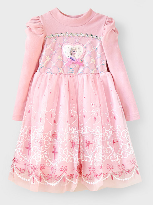 엘사드레스 겨울 기모 원피스 코스튬 디즈니 유아 공주