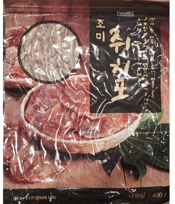 코스트코 Food&C 푸드앤씨 조미쥐치포 400g, 1개