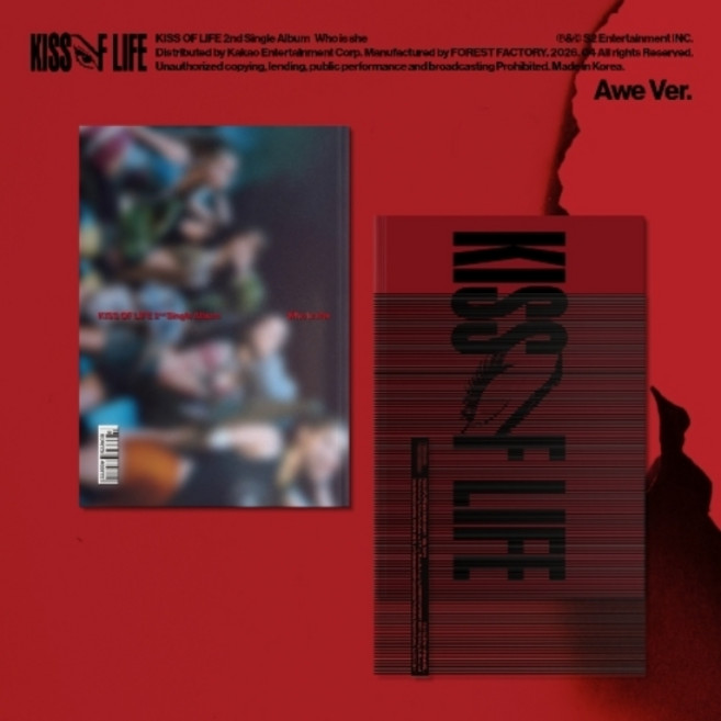 키스 오브 라이프(KISS OF LIFE) ﻿2nd Single Album - Who is she (Awe Ver.)