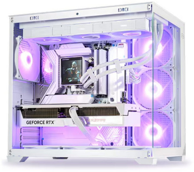 피씨쿨러 PCCOOLER CPS C3 T700 ARGB 컴퓨터 PC 케이스 (화이트), 1개