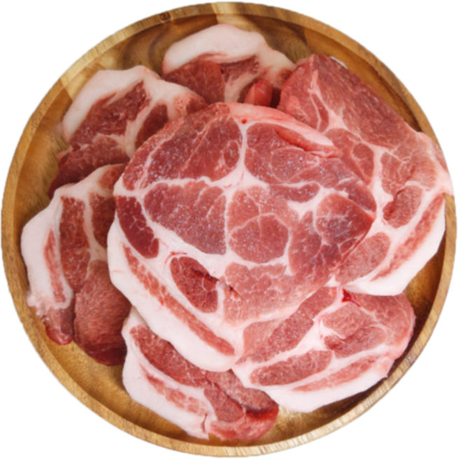 돈목살 1덩이 3kg 국내산 냉장 돼지 고기 선물세트, 1개