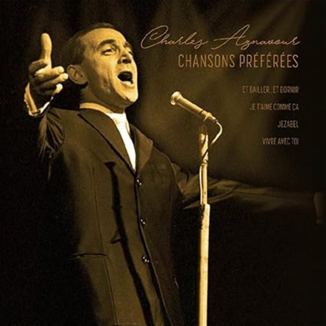 [LP] Aznavour Charles (샤를 아즈나부르) - Chansons Preferees [럭키 딥 마블 컬러 LP]