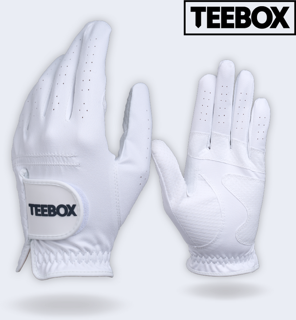 TEEBOX 합피 골프 장갑 논슬립 패턴 미끄럼 방지 생활방수, 1개, 화이트