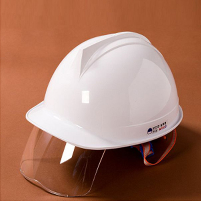 보안경 안전모 ABS 안전모썬캡 헬멧 안전 작업용, 1개