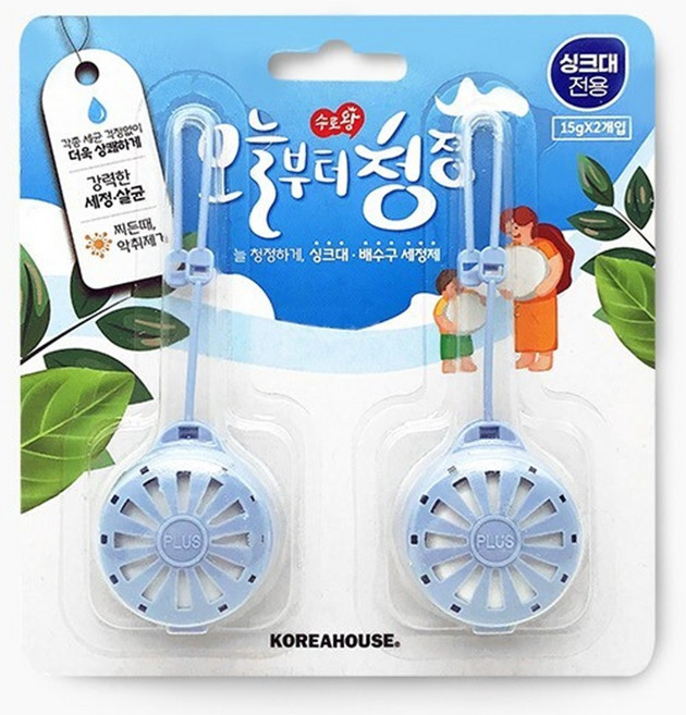 싱크대냄새제거 배수구클리너 하수구 악취 곰팡이 세정제, 15g, 1개