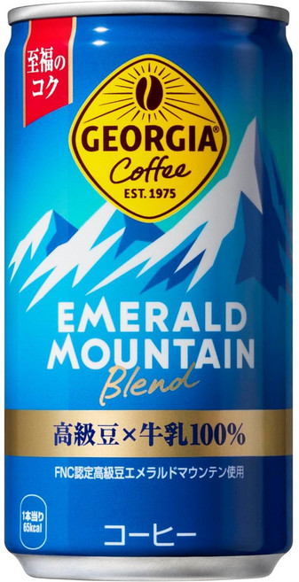 코카콜라 조지아 에메랄드 마운틴 블렌드 185g x 30개 일본 편의점커피