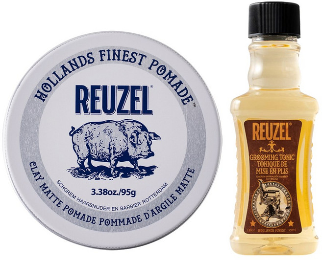 리우젤 그루밍 토닉 100ml + 콘크리트 홀드 매트 포마드 95g, 1개