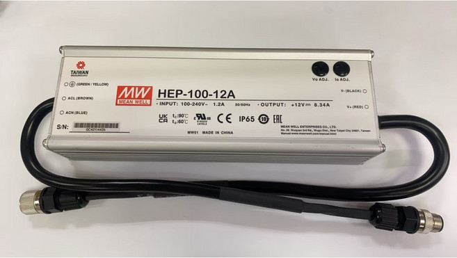 MEAN WELL HEP-100-12A 12V 8.34A 100W IP65 單輸出電源供應器, 1個