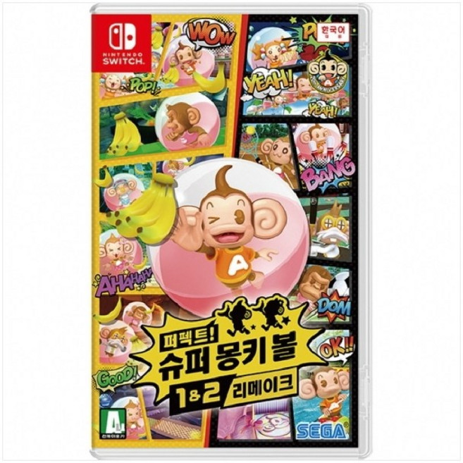 [중고] 스위치 퍼펙트 슈퍼 몽키볼 1&2 리메이크 한글판 닌텐도 NS SWITCH